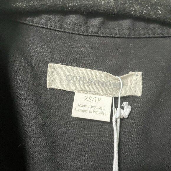 NWT Outerknown Black Jumpsuit Womens XS Utility One Piece - Picture 3 of 11